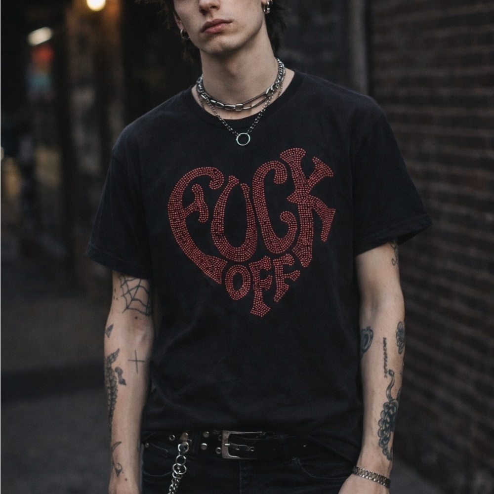 Cult of Individuality Men's Black Short Sleeve Tee Size XL 51676